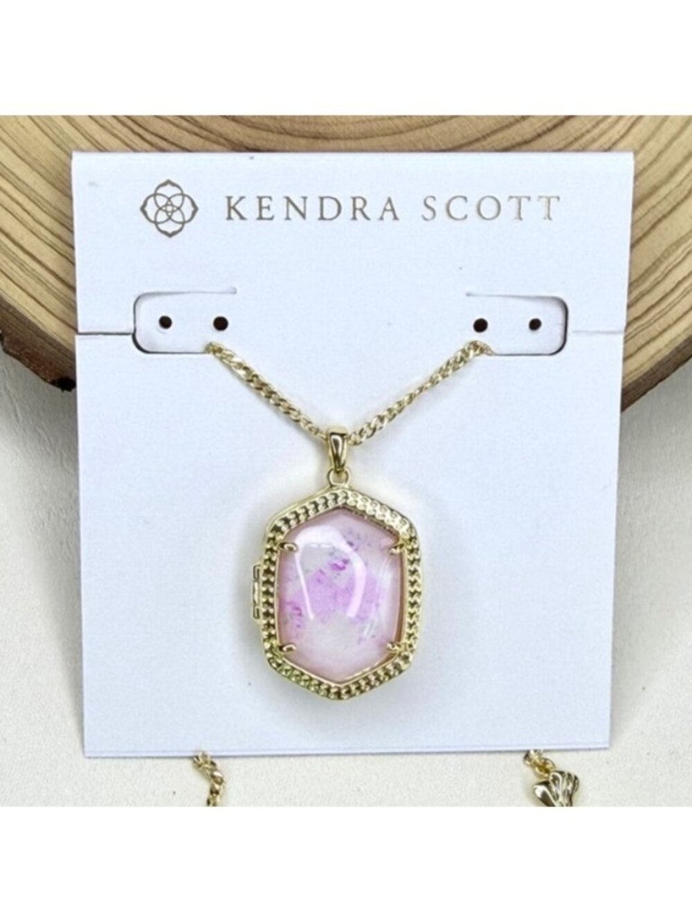 Kendra Scott x LoveShackFancy Daphne Gold Pendant Necklace